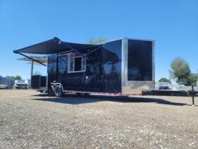 2024 Elite Trailers 8.5 x 28 bbq porch turn key concession trailer