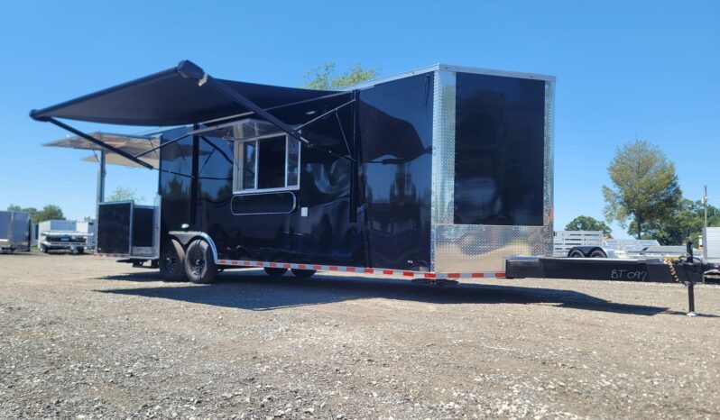 
								2024 Elite Trailers 8.5 x 28 bbq porch turn key concession trailer full									