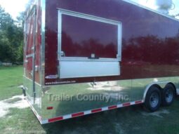 NEW 8.5 X 30′ ENCLOSED CONCESSION  TRAILER