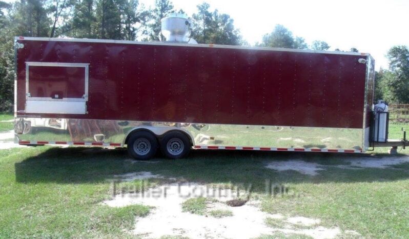 
								NEW 8.5 X 30′ ENCLOSED CONCESSION  TRAILER full									