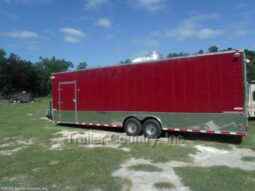 NEW 8.5 X 30′ ENCLOSED CONCESSION  TRAILER