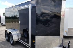 New Enclosed CARGO TRAILER 6 x 12 Tandem Axle with Rear Ramp Door