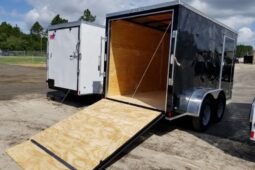 
										New Enclosed CARGO TRAILER 6 x 12 Tandem Axle with Rear Ramp Door full									